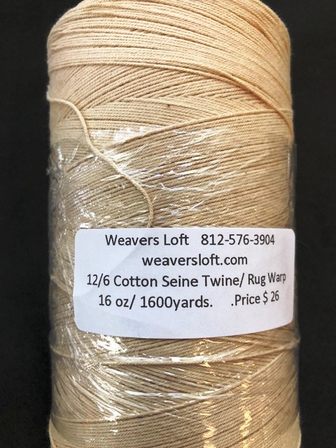 Rug Warps - Cotton Seine Twine